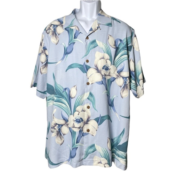 Tommy Bahama Classic Silk Camp Shirt Men’s L
Camp Tropical Dad - Picture 1 of 13